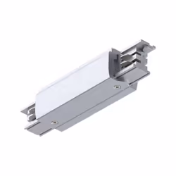 Paulmann 91364, Connecteur pour rail, Plafond, Argent, Métal, Plastique, 3680 W, 167 mm