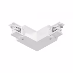 Paulmann 91372, Connecteur pour rail, Plafond, Blanc, Métal, Plastique, 3680 W, 101 mm