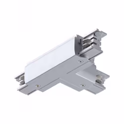 Paulmann 91377, Connecteur pour rail, Plafond, Argent, Métal, Plastique, 3680 W, 167,5 mm