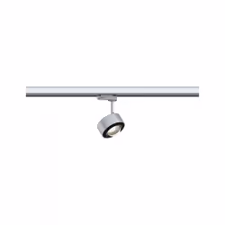 Paulmann Aldan, Spot lumineux sur rail, 1 ampoule(s), LED, 8,5 W, 3000 K, Noir, Argent