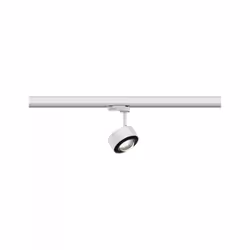 Paulmann Aldan, Spot lumineux sur rail, 1 ampoule(s), LED, 8,5 W, 3000 K, Noir, Argent