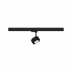 Paulmann Aldan, Spot lumineux sur rail, 1 ampoule(s), LED, 8,2 W, 4000 K, Noir, Chrome