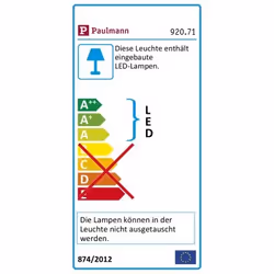 Paulmann 920.71 Spot lumineux encastrable Chrome LED 12 W - Vue supplémentaire 4