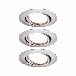 Paulmann Base, Spot lumineux encastrable, 1 ampoule(s), LED, 14,7 W, 3000 K, Fer