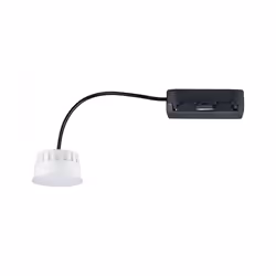 Paulmann Choose Coin 3-piece set Spot lumineux encastrable Noir, Blanc LED F