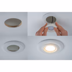 Paulmann 924.99 Couvercle de lampe encastré