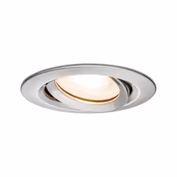 Paulmann 928.99, Spot lumineux encastrable, GU10, 1 ampoule(s), 2700 K, 460 lm, Métallique