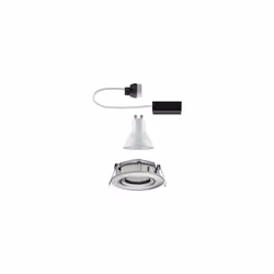 Paulmann 928.99 Spot lumineux encastrable Métallique GU10 7 W
