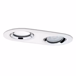 Paulmann 929.01 Spot lumineux encastrable Chrome, Blanc GU10 LED 7 W