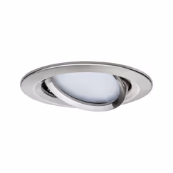 Paulmann Nova Plus, Spot d'éclairage intelligent, ZigBee, Acier brossé, LED, Blanc chaud, 2700 K