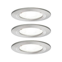 Paulmann Nova Spot lumineux encastrable Acier inoxydable Ampoule(s) non remplaçable(s)