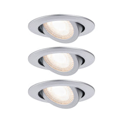 Paulmann 929.86 Spot lumineux encastrable Chrome Ampoule(s) non remplaçable(s) LED 6 W