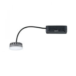 Paulmann Nova Plus Coin Spot lumineux encastrable Acier satin LED F