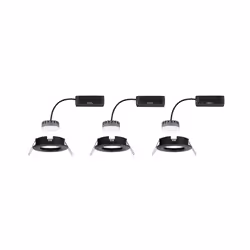 Paulmann 930.81 Spot lumineux encastrable Noir Ampoule(s) non remplaçable(s) LED G - Vue supplémentaire 6