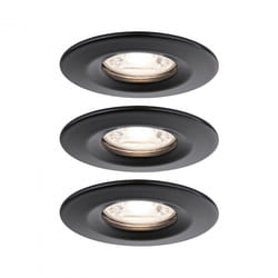 Paulmann Nova Mini Spot lumineux encastrable Noir LED F
