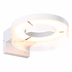 Paulmann 93114, Éclairage mural extérieur, Blanc, Aluminium, Acier inoxydable, IP44, Façade, I