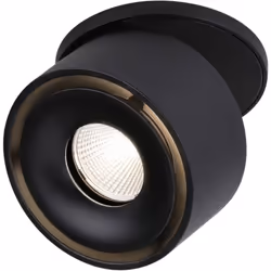 Paulmann Spircle, Spot d'éclairage de surface, 1 ampoule(s), LED, 3000 K, 530 lm, Noir