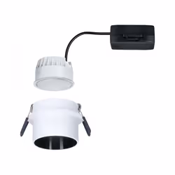 Paulmann Gil Coin Spot d'éclairage de surface Noir, Blanc LED G