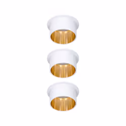 Paulmann Gil Coin, Spot d'éclairage de surface, 1 ampoule(s), 6 W, 2700 K, 470 lm, Or, Blanc
