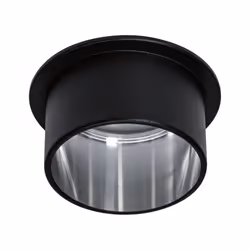 Paulmann Gil Coin, Spot d'éclairage de surface, 1 ampoule(s), LED, 6 W, 2700 K, Noir, Fer brossé