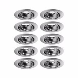 Paulmann 93399 spot d'éclairage Spot lumineux encastrable Fer brossé GU10 LED - Vue supplémentaire 6