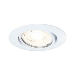 Paulmann Base Basic Set Swivelling Spot lumineux encastrable Blanc GU10
