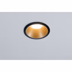 Paulmann 934.03 Spot lumineux encastrable Noir, Or Ampoule(s) non remplaçable(s)