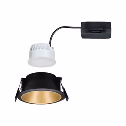 Paulmann 934.03 Spot lumineux encastrable Noir, Or Ampoule(s) non remplaçable(s) - Vue supplémentaire 4