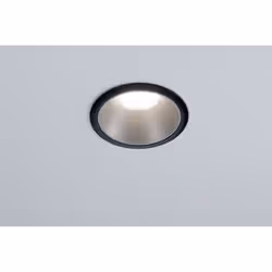 Paulmann 934.08 Spot lumineux encastrable Noir, Argent Ampoule(s) non remplaçable(s)