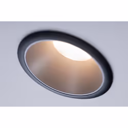 Paulmann 934.08 Spot lumineux encastrable Noir, Argent Ampoule(s) non remplaçable(s)