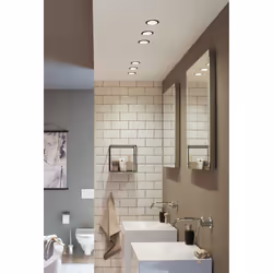 Paulmann 934.08 Spot lumineux encastrable Noir, Argent Ampoule(s) non remplaçable(s) - Vue supplémentaire 4