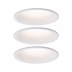 Paulmann 934.15, Rond, Plafond, Blanc, Plastique, IP44, II