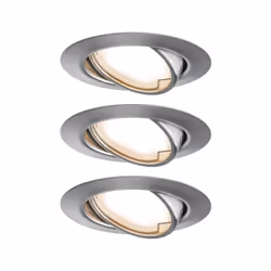 Paulmann 934.21, 3 ampoule(s), LED, 15 W, 350 lm, Métallique