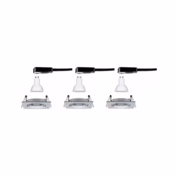 Paulmann 934.38 Spot lumineux encastrable Aluminium GU10 LED 6,5 W