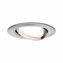 Paulmann 934.46, Spot lumineux encastrable, 1 ampoule(s), LED, 2700 K, 650 lm, Métallique