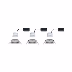 Paulmann 934.47 Spot lumineux encastrable Métallique LED 6,5 W