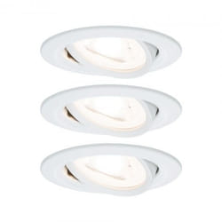 Paulmann 934.67 Spot lumineux encastrable Blanc GU10 LED 6,5 W