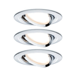 Paulmann 934.70 Spot lumineux encastrable Chrome GU10 LED 6,5 W