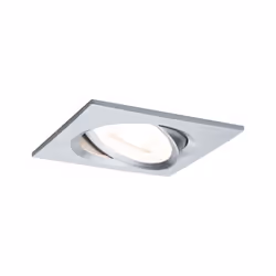 Paulmann 934.73, Spot lumineux encastrable, GU10, 1 ampoule(s), LED, 2700 K, Aluminium