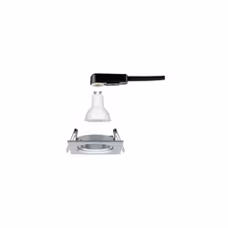 Paulmann 934.73 Spot lumineux encastrable Aluminium GU10 LED 6,5 W