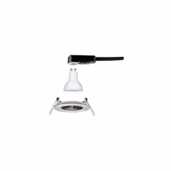 Paulmann 934.75 Spot lumineux encastrable Acier brossé GU10 LED 6,5 W