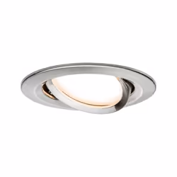 Paulmann 934.82, Spot lumineux encastrable, 1 ampoule(s), LED, 2700 K, 630 lm, Métallique