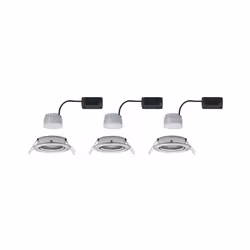 Paulmann 934.83 Spot lumineux encastrable Métallique LED 6,5 W