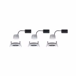 Paulmann 934.98 Spot lumineux encastrable Aluminium LED 6,5 W