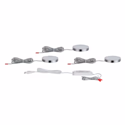 Paulmann 935.64 Spot d'éclairage de surface Acier brossé LED 4,5 W