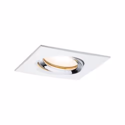 Paulmann 936.64, Spot lumineux encastrable, GU5.3, 1 ampoule(s), 35 W, 230 V, Chrome, Blanc
