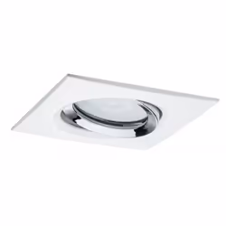 Paulmann 936.64 Spot lumineux encastrable Chrome, Blanc GU5.3 35 W