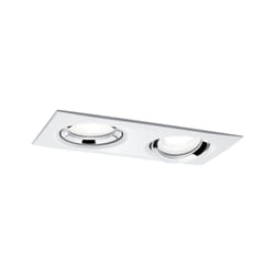 Paulmann 936.76 Spot lumineux encastrable Chrome, Blanc GU10 LED 6 W