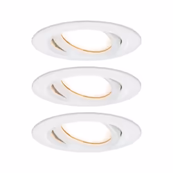 Paulmann 936.82, Spot lumineux encastrable, 1 ampoule(s), LED, 2700 K, 425 lm, Blanc