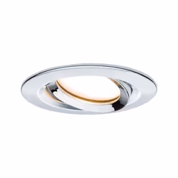 Paulmann 936.83, Spot lumineux encastrable, 1 ampoule(s), LED, 2700 K, 425 lm, Chrome